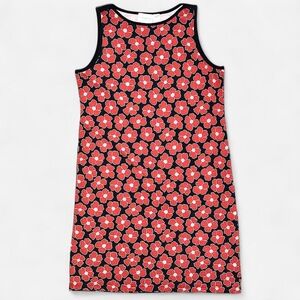 Liz claiborne Large business casual poppy floral sleeveless knee length dress in
